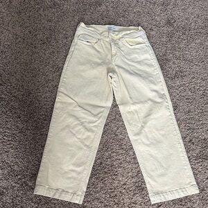Studio Blue Light Yellow Wide Leg Pants